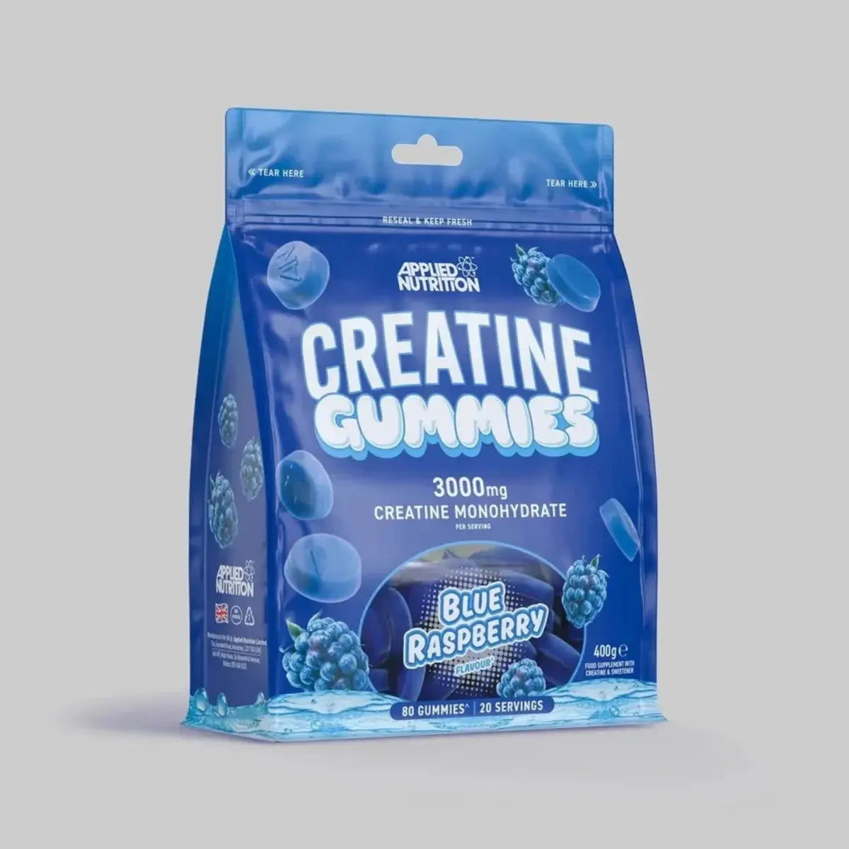 Applied Nutrition Marken-Großset: Nutrition Critical Mass + 4 weitere – Applied Creatine Gummies 80 Gummies (Millions Blackcurrant)