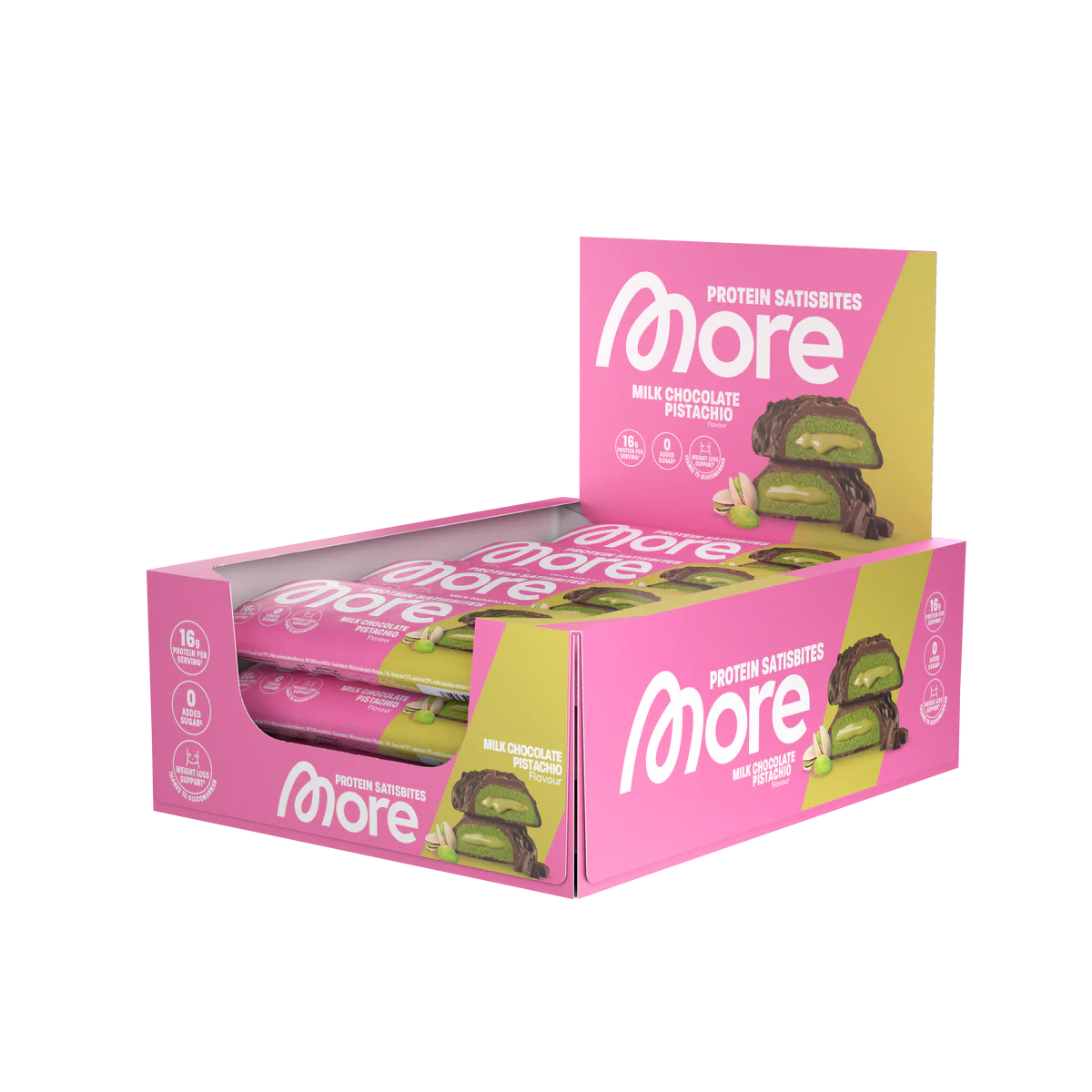 More Nutrition Protein Satisbites 12 x 2x25g