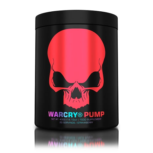 Trainings-Set: Genius Nutrition Warcry PUMP + ESN Ultrapure L-Glutamin – Genius Nutrition Warcry PUMP 400g (Fruit Punch)
