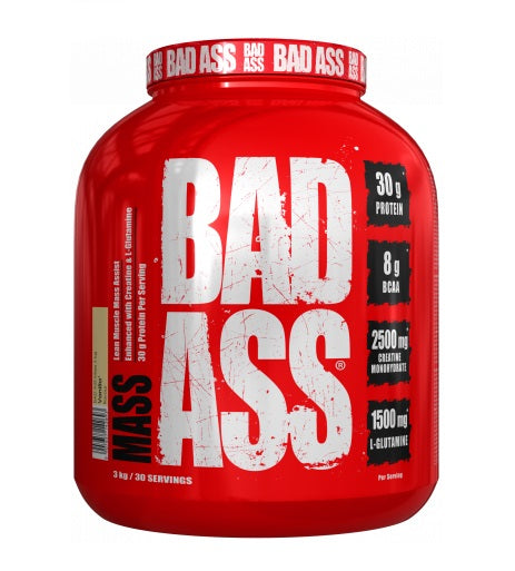 Masseaufbau-Set: BAD ASS MASS + MST Creatine HCL – BAD ASS MASS - 3kg (Vanilla)