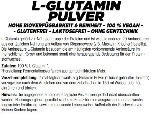Regenerations-Duo: MySupps Glutamine + Scitec Casein Complex – MySupps Glutamine 500g