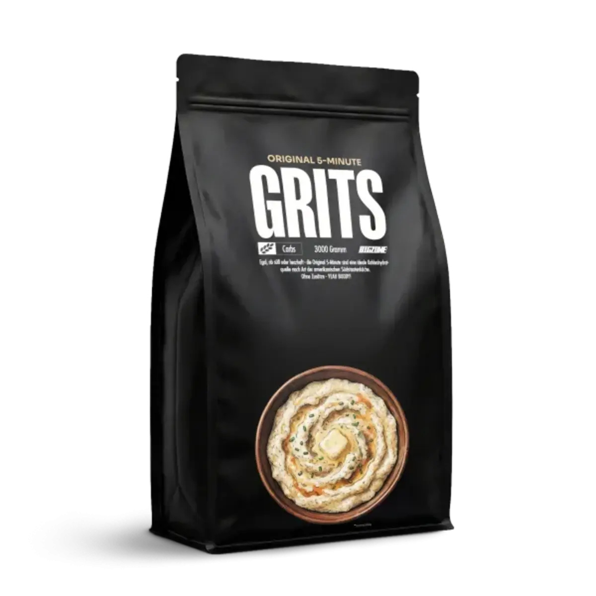 Masseaufbau-Set: Big Zone Grits + Nutrend Creatine – Big Zone Grits (Maisgrieß) 3000g