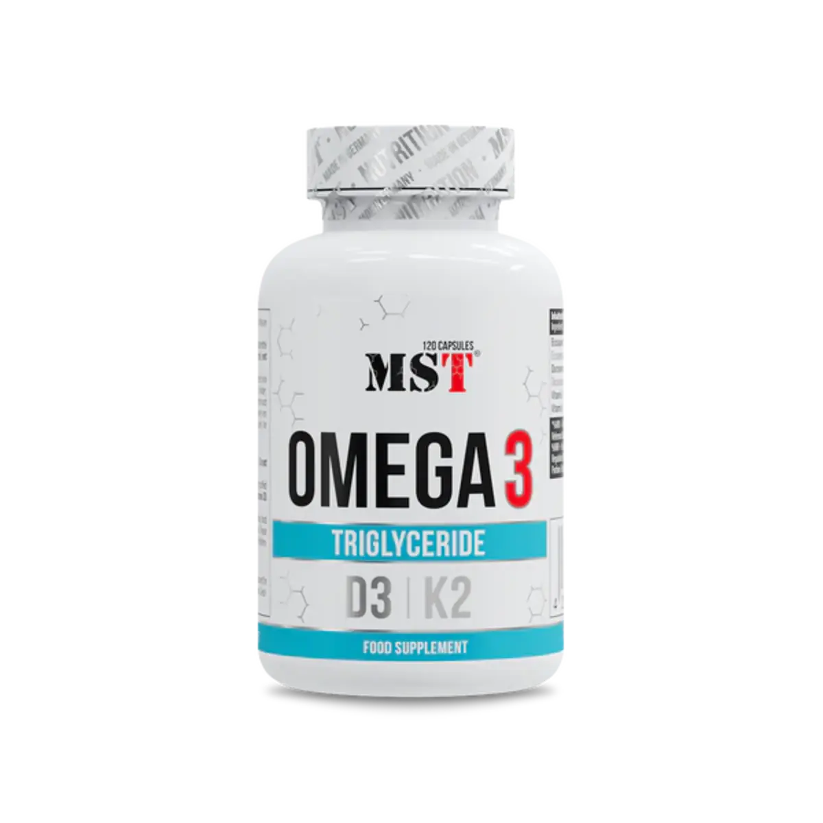 Immun-Set: ProFuel EISEN + MST Omega 3 500 + GN Zinc Citrate – MST - Omega 3 500 mg D3 + K2 120 Softgels