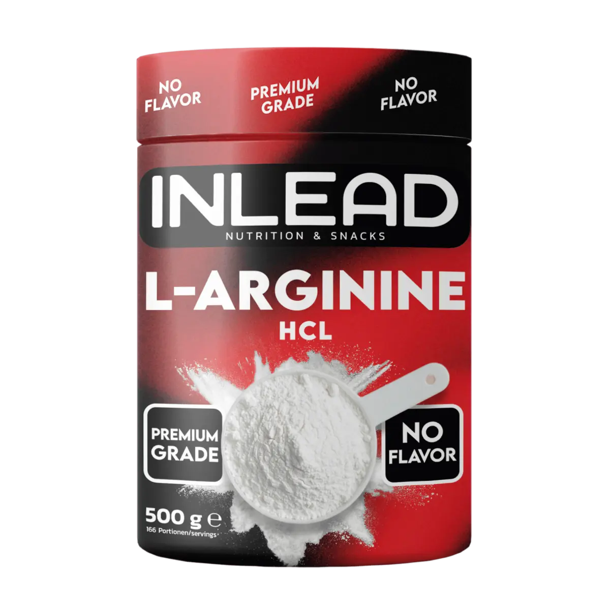 Masseaufbau für Fortgeschrittene: Kevin Levrone Anabolic + 3 weitere – INLEAD L-Arginin HCL 500g