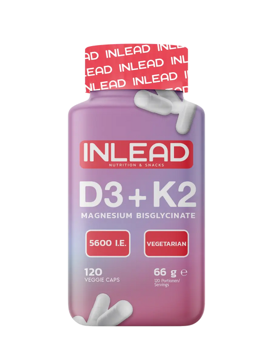 Wettkampfvorbereitung: ESN ISOCLEAR + MST Creatine + 2 weitere – INLEAD Vitamin D3 + K2 + Magnesium 120 Kapseln