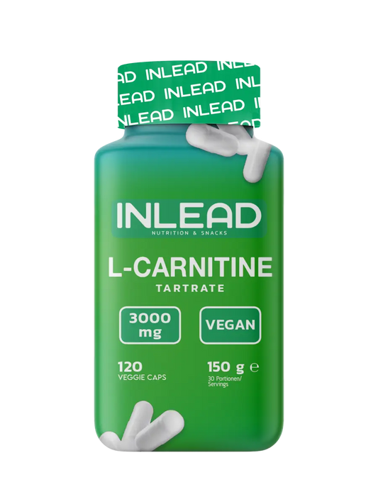 Cardio-Duo: INLEAD L-Carnitine Tartrate + ESN HydroEnergy – INLEAD L-Carnitine Tartrate 120 Kapseln
