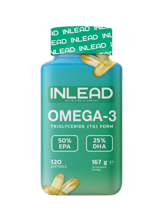 Definitionsphase-Set: ESN Designer + BioTech L-Argi + INLEAD Omega-3 – INLEAD Omega-3 120 Kapseln
