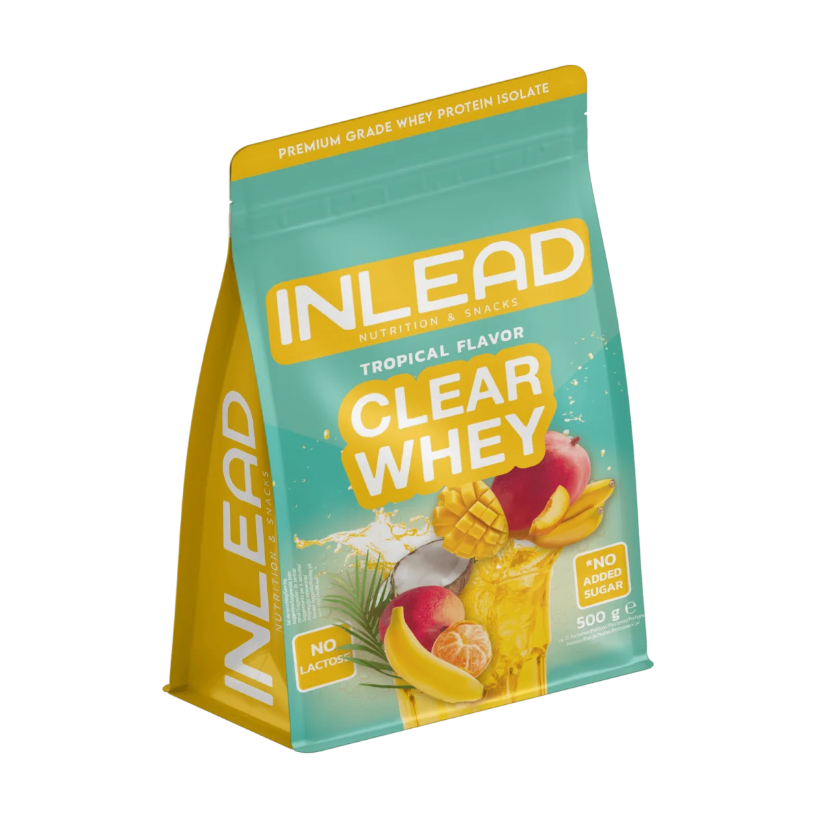 Basis-Set: INLEAD Clear Whey Isolate + Sinob Curcumin 95% – INLEAD Clear Whey Isolate 500g (500g Green Apple)