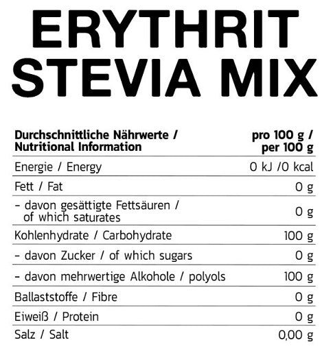 Velik komplet z blagovno znamko INLEAD: Peanut Cups + L-Arginine HCL + 3 drugi - INLEAD Erythritol Stevia Mix 1000g