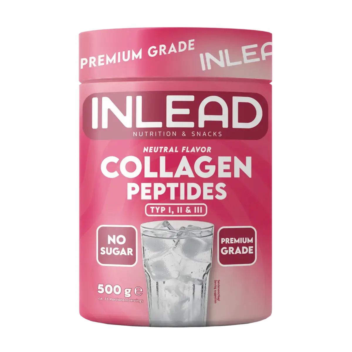 Regenerations-Set: ESN Designer + BioTech Vitamin + INLEAD Collagen – INLEAD Collagen Peptides Typ I, II & III 500g