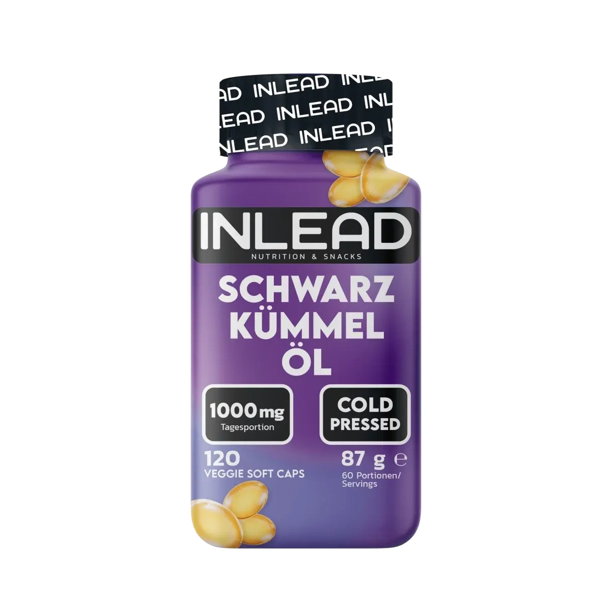 INLEAD Schwarzkümmelöl 120 Kapseln