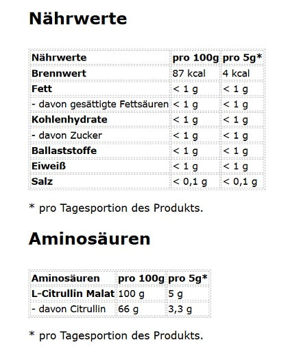 Trainings-Set: Peak EPIC Pump 500g (Fresh Berry) + NNT Citrullin – NNT Citrullin 210g
