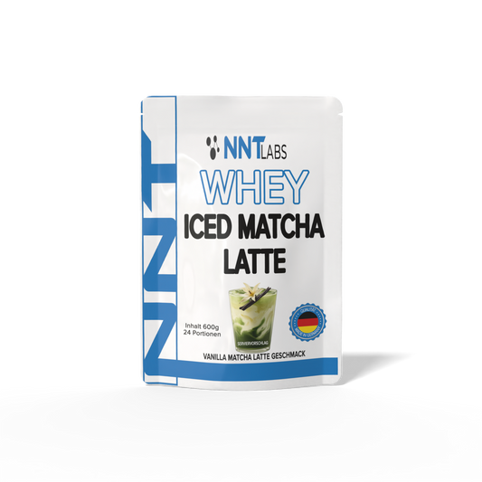 Protein-Frühstücks-Set: Body Attack Protein + NNT Whey ICED MATCHA – NNT Whey ICED MATCHA LATTE 600g (Vanilla Matcha Latte)