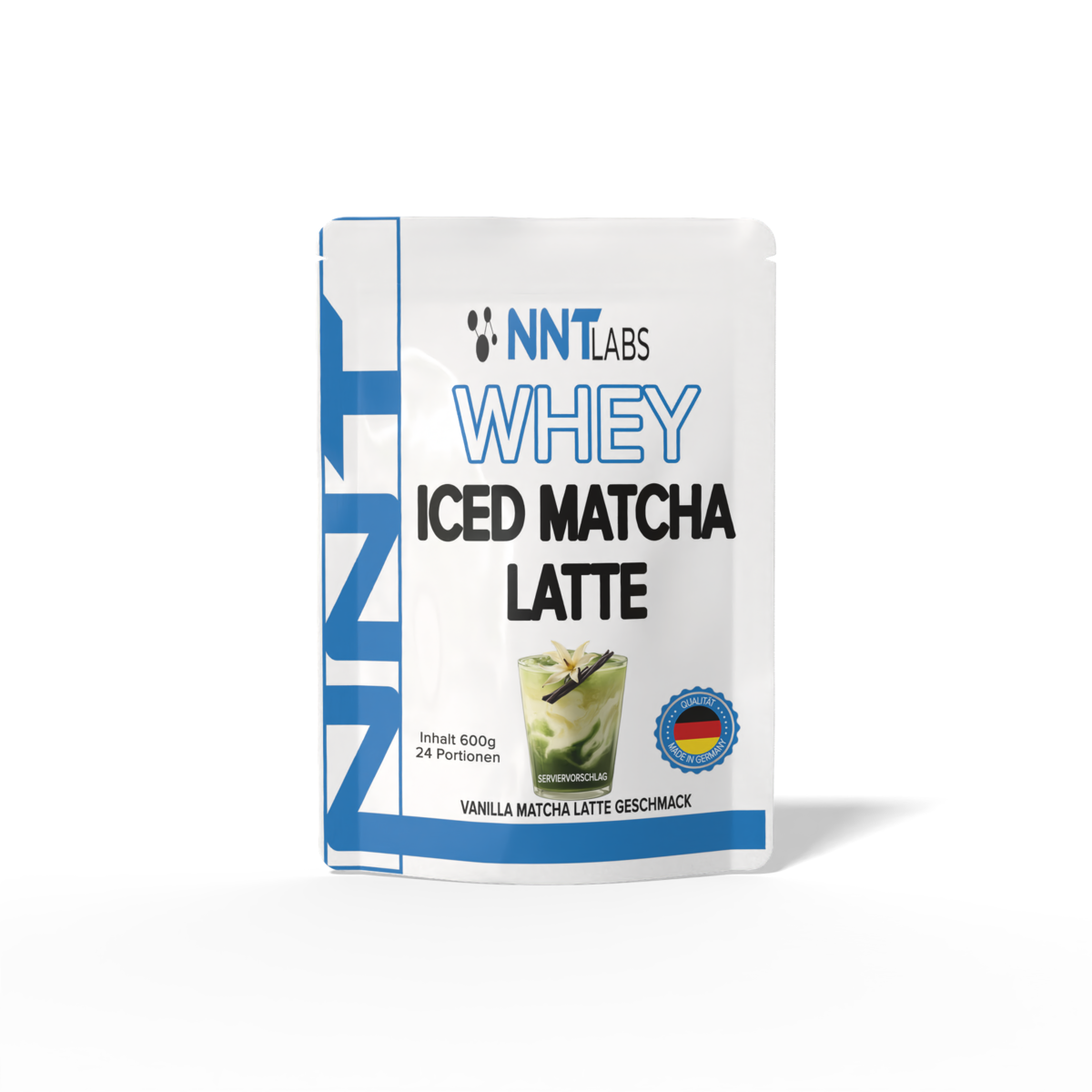 Protein-Frühstücks-Set: Body Attack Protein + NNT Whey ICED MATCHA – NNT Whey ICED MATCHA LATTE 600g (Vanilla Matcha Latte)