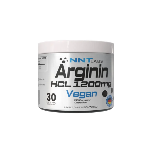 Ausdauer-Set: MST Magnesium + Peak Vitamin + NNT Arginin HCL – NNT Arginin HCL 1200 mg 150 Kapseln