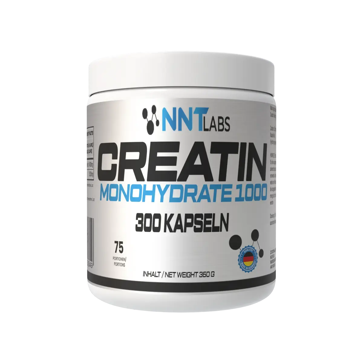 Masseaufbau-Set: Sinob Instant Oats + NNT Creatin 1000 mg – NNT Creatin 1000 mg 300 Kapseln