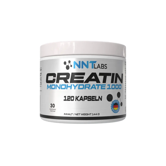 Creatin-Halbjahresvorrat: NNT Creatin 1000 mg + ESN Ultrapure Creatine – NNT Creatin 1000 mg 120 Kapseln