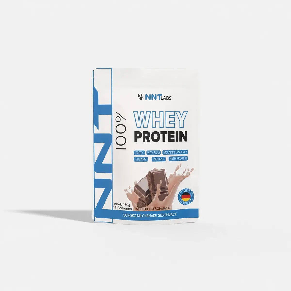 Basis-Set: NNT Whey + Sinob Vitamin C Calcium Ascorbate – NNT Whey 450g (Erdbeer)