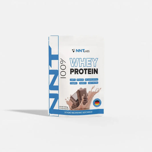 Basis-Set: NNT Whey + Sinob Vitamin C Calcium Ascorbate – NNT Whey 450g (Erdbeer)