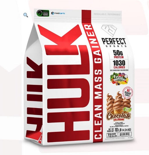 Banane Sorten-Großset: Applied Nutritio + MST EGG Protein + 2 weitere – Perfect Sports Hulk Clean Mass Gainer - 4.54kg (Banana)