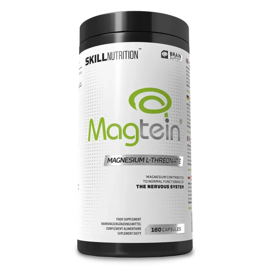 Stress & Balance: Olimp Ashwagand + Skill Nutrition + MST Niacin – Skill Nutrition Magnesium L-Threonate Magtein 90 Kapseln