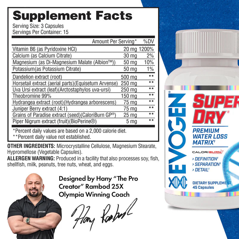 Evogen Super Dry 45 Kapseln