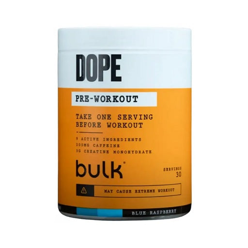 Pump-Set: ProFuel L-Citrullin Malat + Bulk Dope Pre-Workout 30 Serv. – Bulk Dope Pre-Workout 30 Serv. (Blue Raspberry)