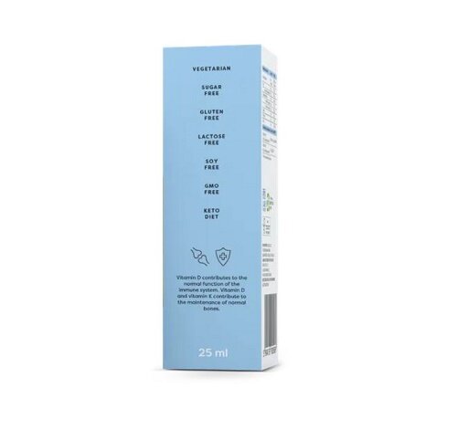 Osavi Vitamin D3 + K2 Oral Spray Pepermint - 25ml