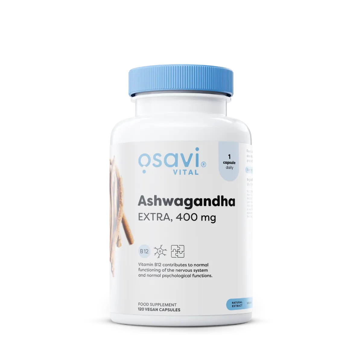 Schlaf & Erholung: BioTech Micella + Big Zone Zink + Osavi Ashwagand – Osavi Ashwagandha Extra, 400mg - 120 Kapseln