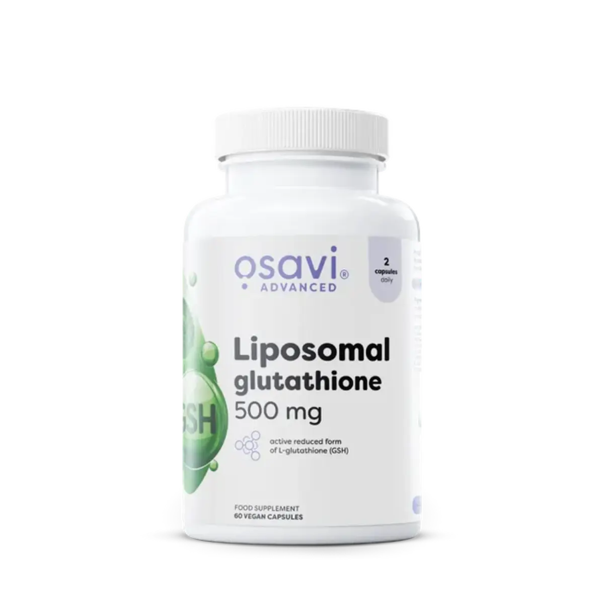 Osavi Liposomal Glutathione 500mg 60 Kapseln
