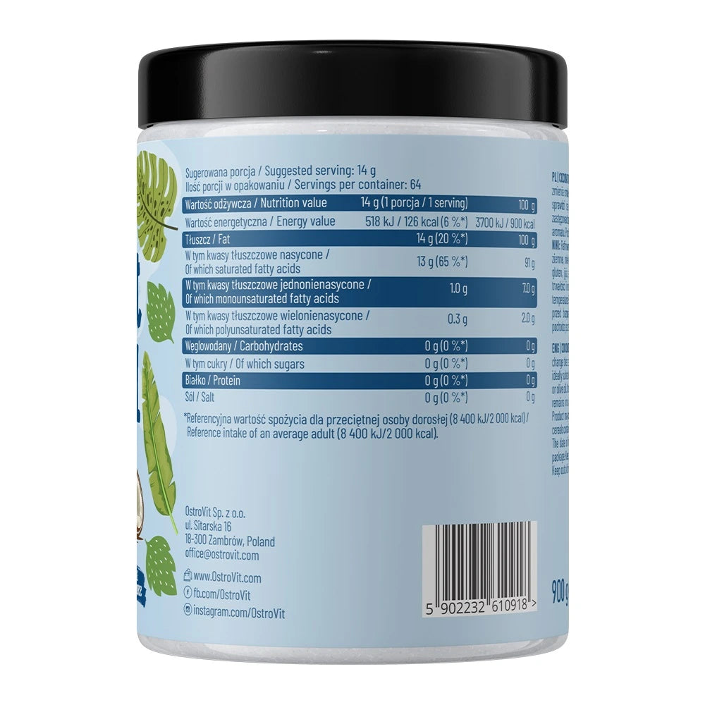 Ostrovit Coconut Oil 900g