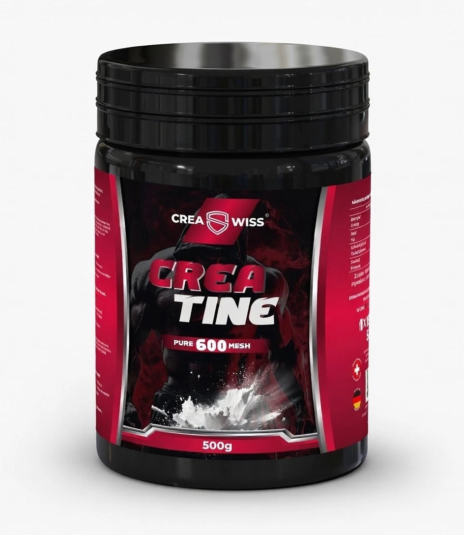Muskelaufbau-Set: ProFuel V-PROTEIN vegan + CREASWISS Creatine 600 – CREASWISS - Creatine 600 Mesh 500g