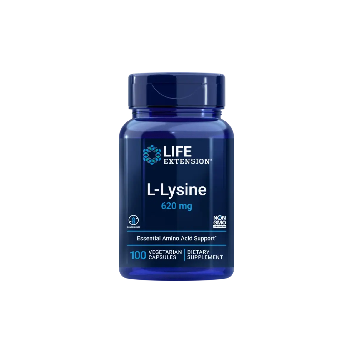 Life Extension Lysine 620mg 60 Kapseln
