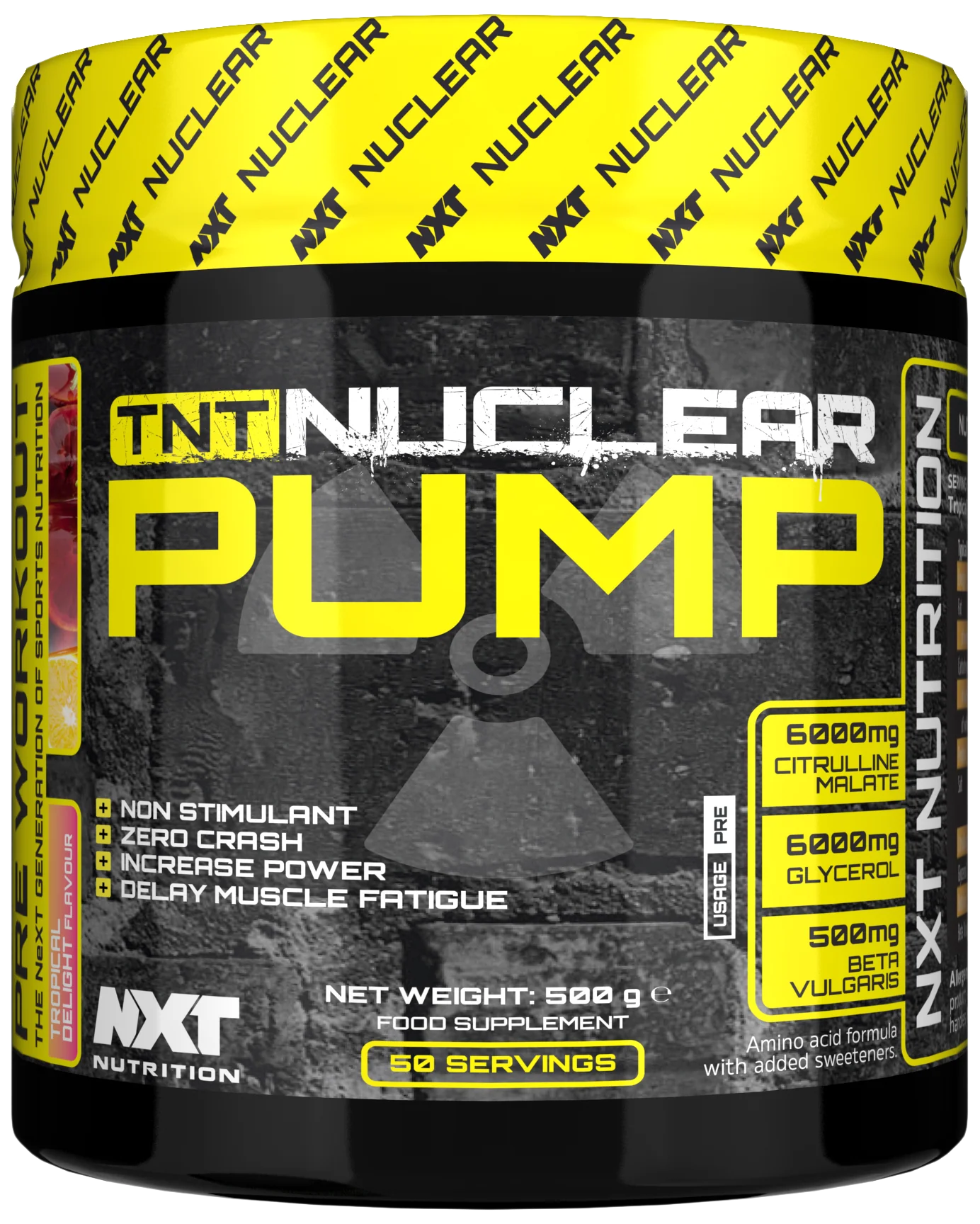 NXT Nutrition TNT Nuclear Pump 500g