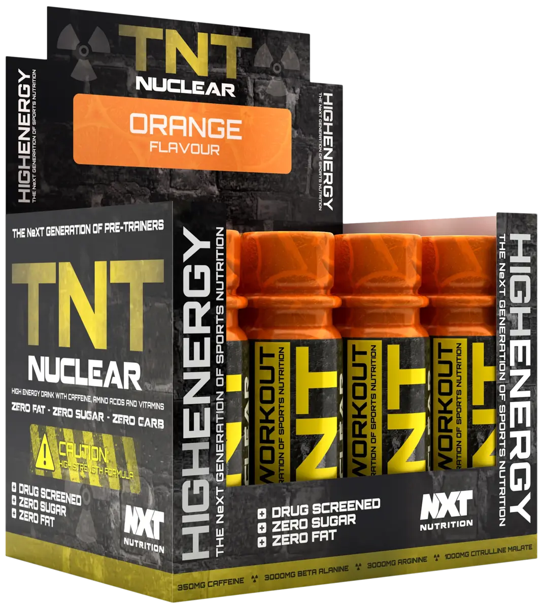 NXT Nutrition TNT Nuclear Shots 12x60ml