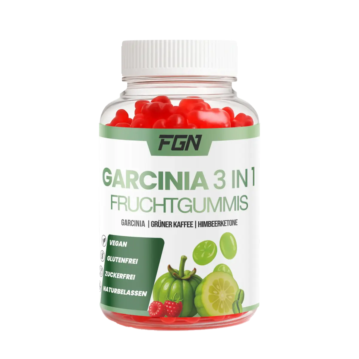 Trainings-Set: FGN Garcinia 60 Fruchtgummies + Skull Labs Glutamine – FGN Garcinia 60 Fruchtgummies