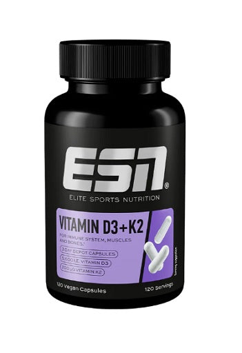 Regenerations-Set: ESN Designer + ESN Vitamin D3 + Sinob Kollagen – ESN Vitamin D3 + K2 120 Kapsel
