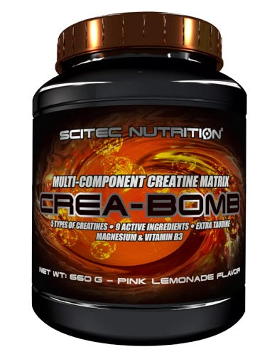 Muskelaufbau-Set: BioTech Micellar Casein + Scitec Crea-Bomb 660g – Scitec Crea-Bomb 660g (Pink Lemonade)