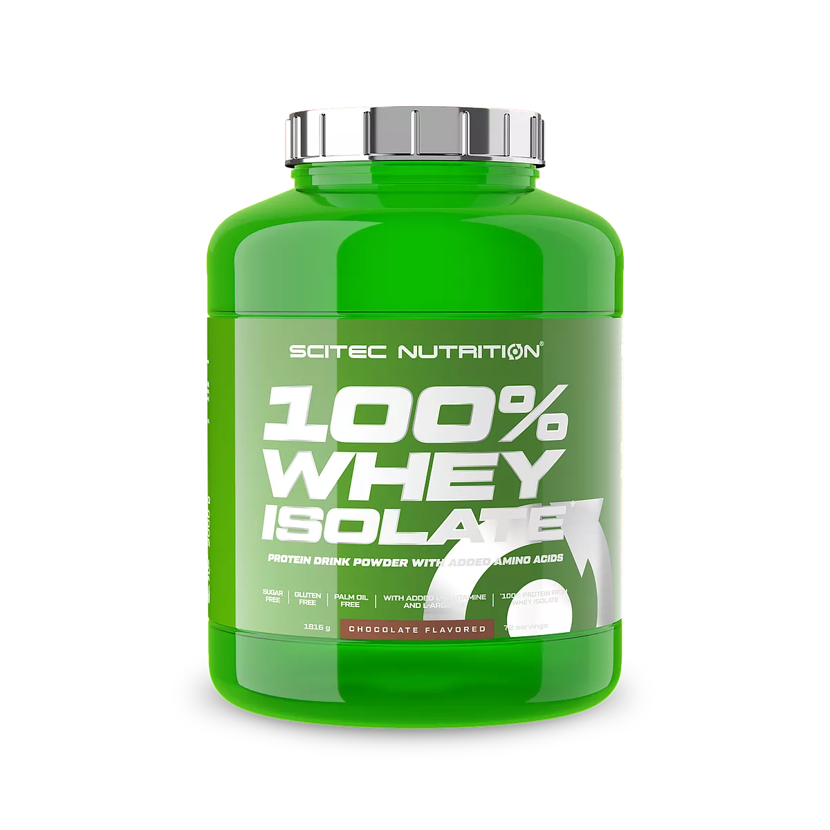 Regenerations-Duo: Peak Glutamin + Scitec Whey Isolate – Scitec Whey Isolate 1816g (Banane)