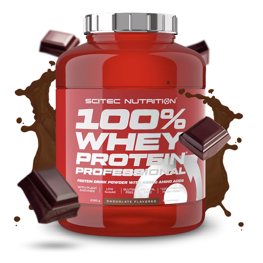 Basis-Set: Scitec 100% Whey Professional + Applied Nutrition Shilajit – Scitec 100% Whey Professional 2350g (Strawberry White Chocolate)