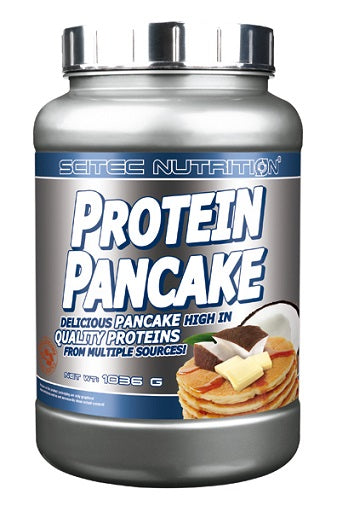Protein-Frühstücks-Set: Scitec Protein + Applied Nutrition – Scitec Protein Pancake 1036g (Chocolate-Banana)