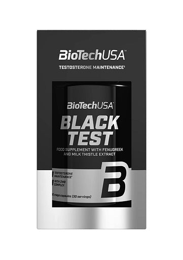 BioTech USA Marken-Großset: Black Test + L-Lysine + 3 weitere – BioTech Black Test 90 Kapsel