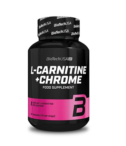 Ausdauer-Set: MST Magnesium + BioTech L-Carnit + Olimp BCAA Mega – BioTech L-Carnitine + Chrome 60 Kapsel