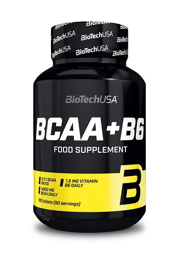 BioTech USA Marken-Trio: Iso Whey Zero + Creatine + BCAA+B6 100 – BioTech BCAA+B6 100 Tabl