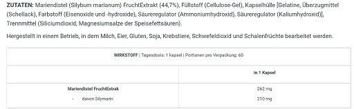BioTech USA Marken-Großset: Clear Collage + 100% Pure + 3 weitere – BioTech Milk Thistle 60 Kapseln