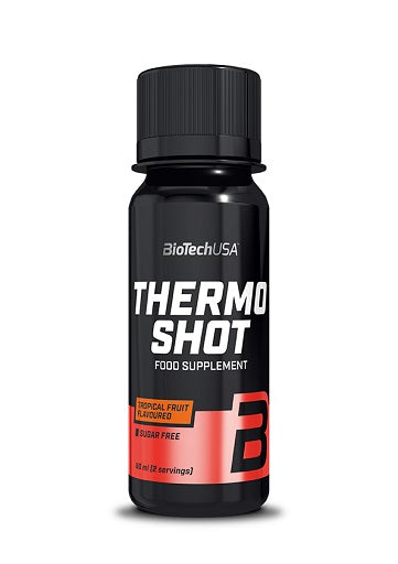 Koffein & B-Vitamine: BioTech Thermo Shot + ProFuel Vitamin B12 – BioTech Thermo Shot 20x 60ml - Tropical Fruit
