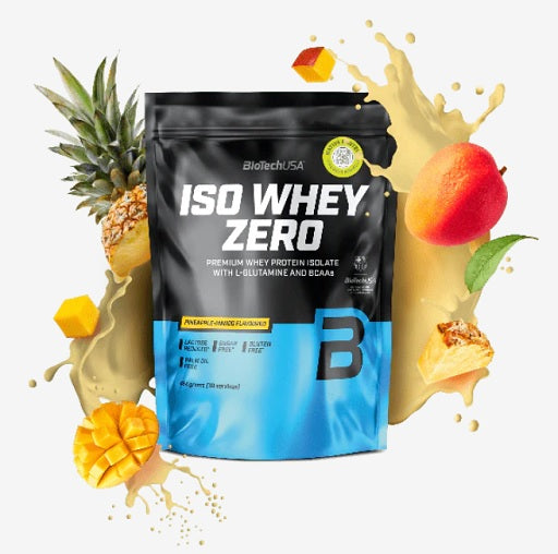 Basis-Set: BioTech Iso Whey Zero + ProFuel BIOTIN Komplex – BioTech Iso Whey Zero 454g (Ananas-Mango)