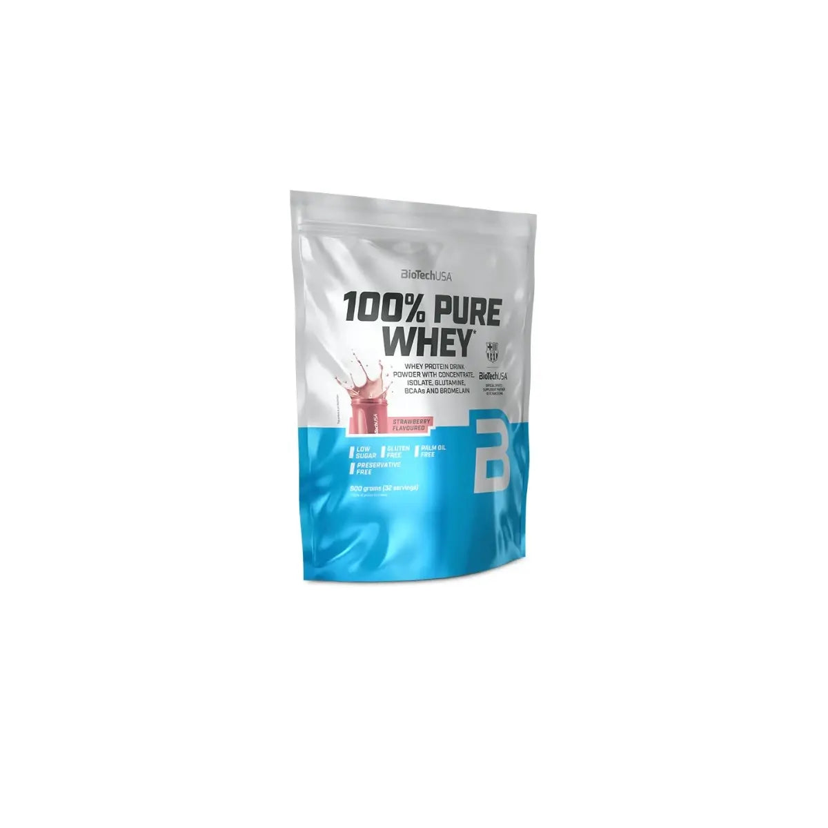 Basis-Set: BioTech 100% Pure Whey 900g + Sinob Curcumin 95% – BioTech 100% Pure Whey 900g (Strawberry Matcha Latte (Limited))