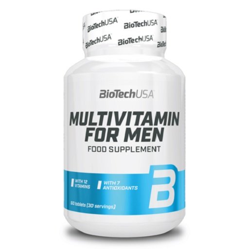 Pflanzliches Set: Sinob VEGGY + GN EAA Xtreme + BioTech Multivi – BioTech Multivitamin for Men 60 Tabl.