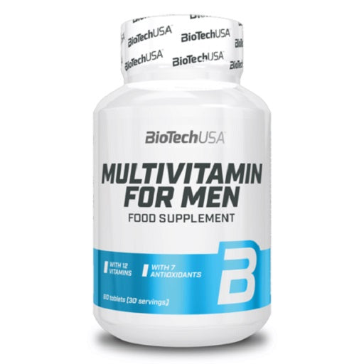 Pflanzliches Set: Sinob VEGGY + GN EAA Xtreme + BioTech Multivi – BioTech Multivitamin for Men 60 Tabl.